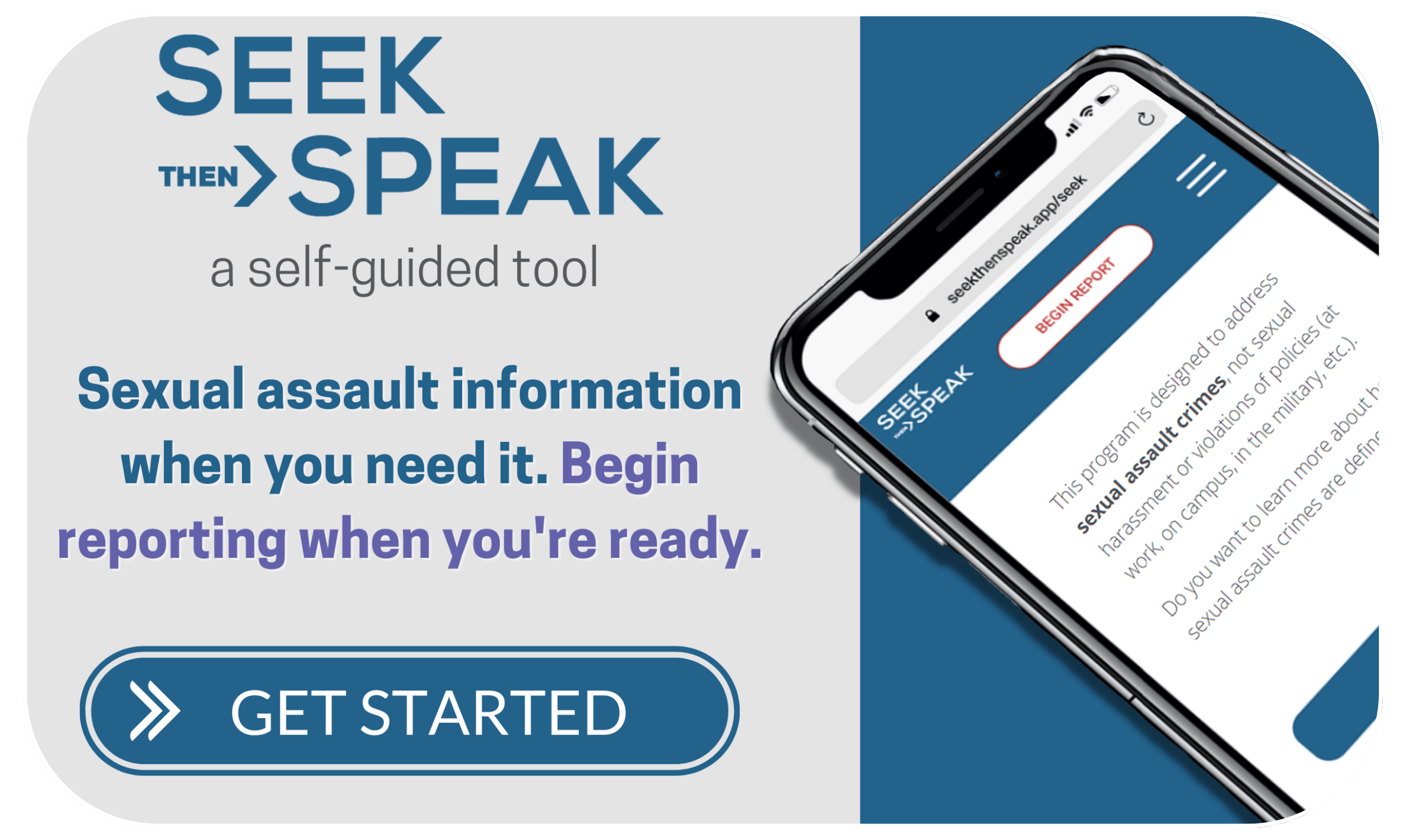 Seek Then Speak EVAWI Washington State Attorney Generals Office