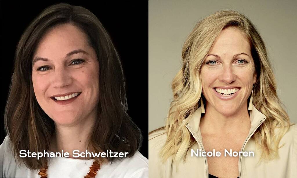 Lauren McCluskey Foundation Welcomes New 2026 Board Members and Forms Advisory Committee 1 Photo side by side of Stephanie Schweitzer and Nicole Noren. Headshots.